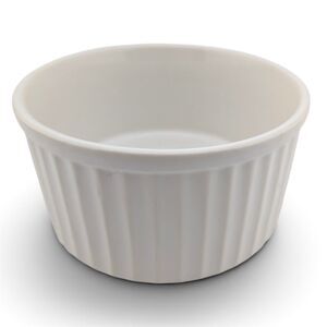 Corning Ware F-16-B 500 mL Ramekin Baking Dish + Unmarked White Ramekin Lot